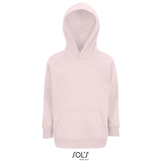 Bluza dziecięca z kapturem L03576 - Pale Pink