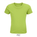 T-shirt Dziecięcy Klasyczny Bawełna Organiczna L03578 - Apple Green