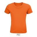 T-shirt Dziecięcy Klasyczny Bawełna Organiczna L03578 - Orange