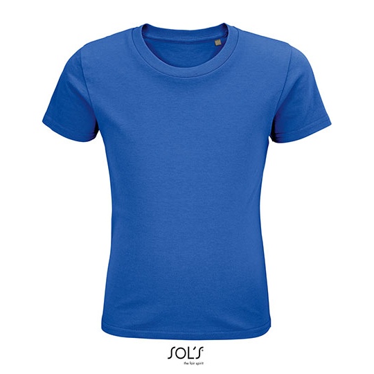 T-shirt Dziecięcy Klasyczny Bawełna Organiczna L03578 - Royal Blue 241