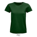 T-shirt Klasyczny Bawełna Organiczna L03579 - Bottle Green