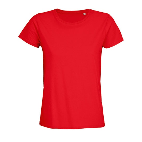 T-shirt Klasyczny Bawełna Organiczna L03579 - Bright Red