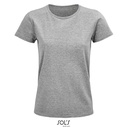 T-shirt Klasyczny Bawełna Organiczna L03579 - Grey Melange