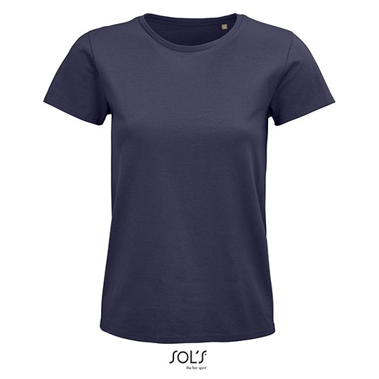 T-shirt Klasyczny Bawełna Organiczna L03579 - Mouse Grey (Solid)