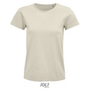 T-shirt Klasyczny Bawełna Organiczna L03579 - Natural