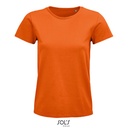 T-shirt Klasyczny Bawelna Organiczna L03579 - Orange