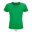 T-shirt Dzieciecy Krotki Rekaw Bawelna Organiczna L03580 - Kelly Green