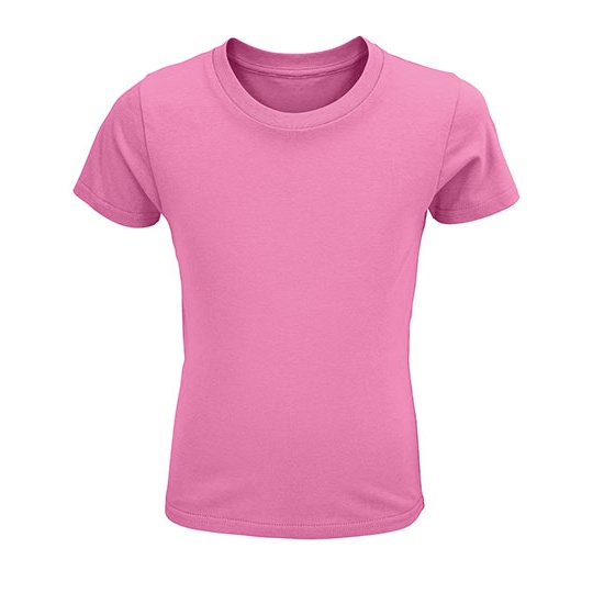 T-shirt Dzieciecy Krotki Rekaw Bawelna Organiczna L03580 - Orchid Pink