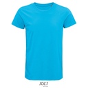 T-shirt Klasyczny Bawełna Organiczna L03582 - Aqua