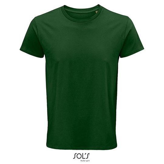 T-shirt Klasyczny Bawełna Organiczna L03582 - Bottle Green