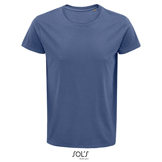 T-shirt Klasyczny Bawelna Organiczna L03582 - Denim
