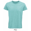 T-shirt Klasyczny Bawelna Organiczna L03582 - Heather Light Green