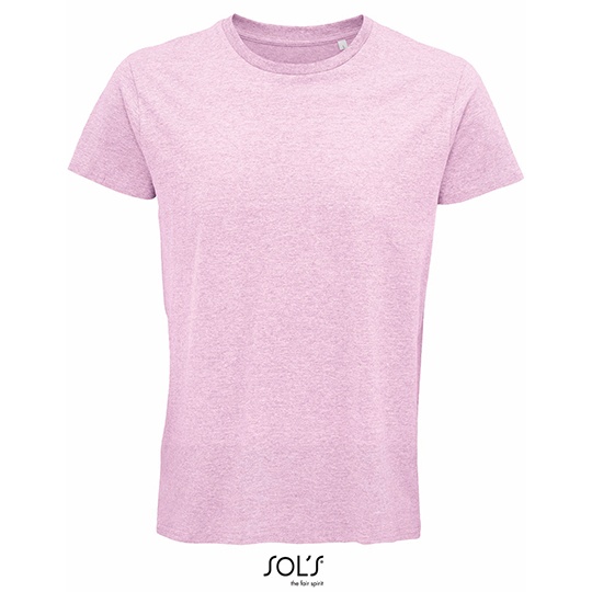 T-shirt Klasyczny Bawełna Organiczna L03582 - Heather Pink