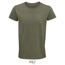 T-shirt Klasyczny Bawełna Organiczna L03582 - Khaki