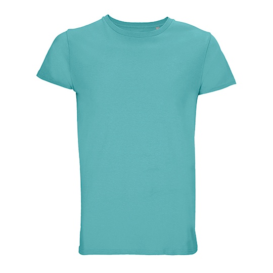 T-shirt Klasyczny Bawelna Organiczna L03582 - Pool Blue