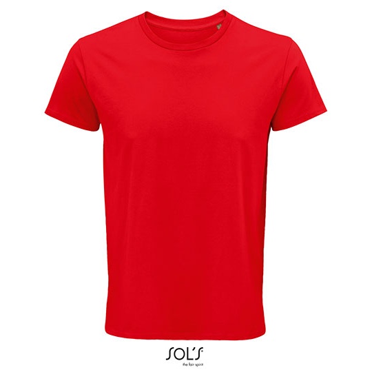 T-shirt Klasyczny Bawełna Organiczna L03582 - Red