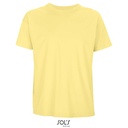 T-shirt Męski Oversize Bawełna Organiczna L03806 - Light Yellow