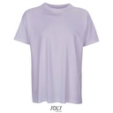 T-shirt Męski Oversize Bawełna Organiczna L03806 - Lilac