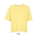 T-shirt Oversize Bawełna Organiczna L03807 - Light Yellow