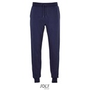 Meskie spodnie dresowe slim L03808 - French Navy