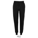 Damskie spodnie dresowe slim L03809 - Black