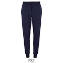 Damskie spodnie dresowe slim L03809 - French Navy