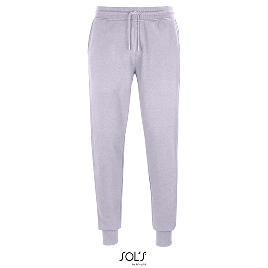Spodnie Dresowe Slim Fit Organiczna Bawelna Polar L03810 - Lilac