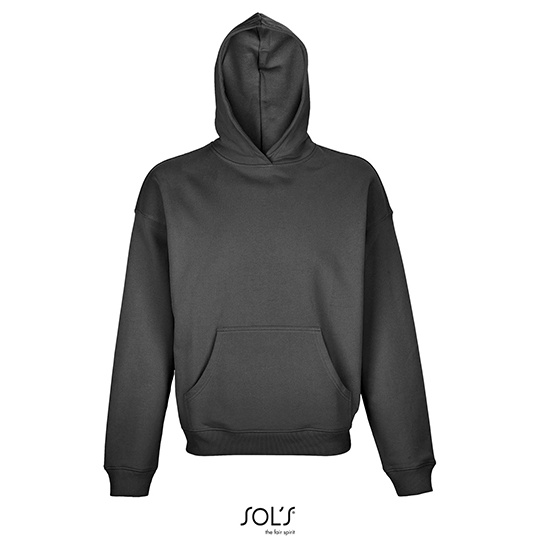 Bluza Unisex Oversize Bawełniana French Terry L03813 - Mouse Grey (Solid)