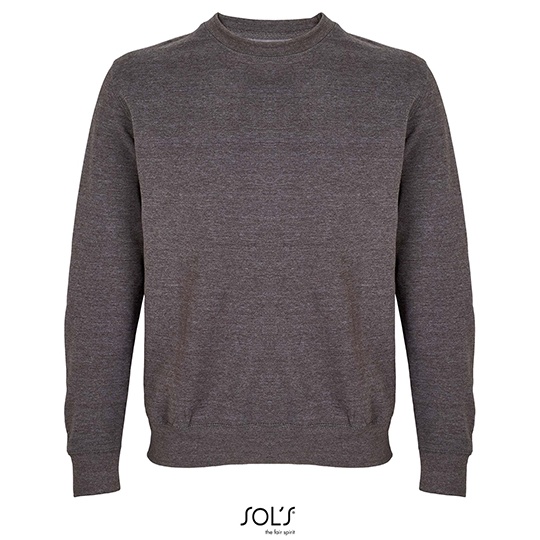 Bluza Unisex Szczotkowany Polar L03814 - Charcoal Melange
