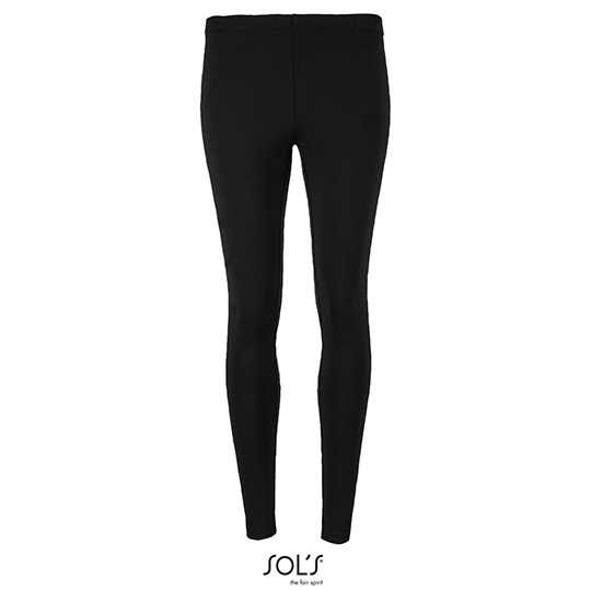 Damskie legginsy L03819 - Deep Black