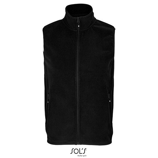 Bezrękawnik Oversize Polar z Recyklingu L03822 - Black