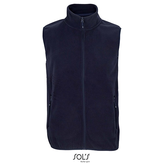 Bezrekawnik Oversize Polar z Recyklingu L03822 - Navy