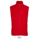 Bezrękawnik Oversize Polar z Recyklingu L03822 - Red