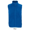 Unisex Bezrękawnik Polarowy na Zamek L03822 - Royal Blue