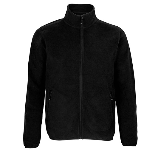 Bluza Oversize Polar z Recyklingu Elastyczna L03823 - Black