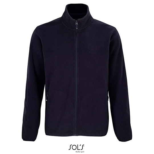 Bluza Oversize Polar z Recyklingu Elastyczna L03823 - Navy