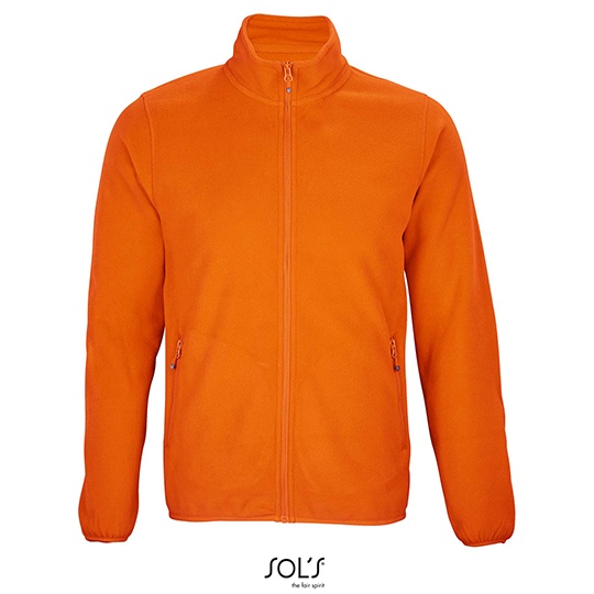 Bluza Oversize Polar z Recyklingu Elastyczna L03823 - Orange