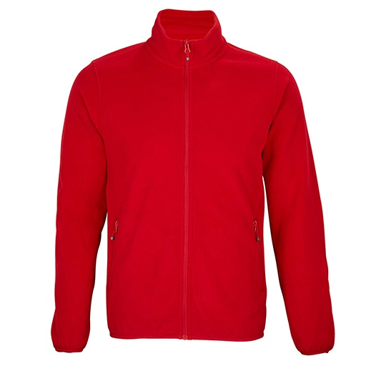Bluza Oversize Polar z Recyklingu Elastyczna L03823 - Red