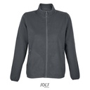 Bluza Damska Oversize Polar Recyklingowany L03824 - Charcoal Grey (Solid)