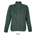 Bluza Damska Oversize Polar Recyklingowany L03824 - Forest Green