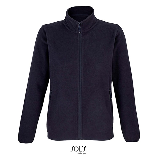 Bluza Damska Oversize Polar Recyklingowany L03824 - Navy