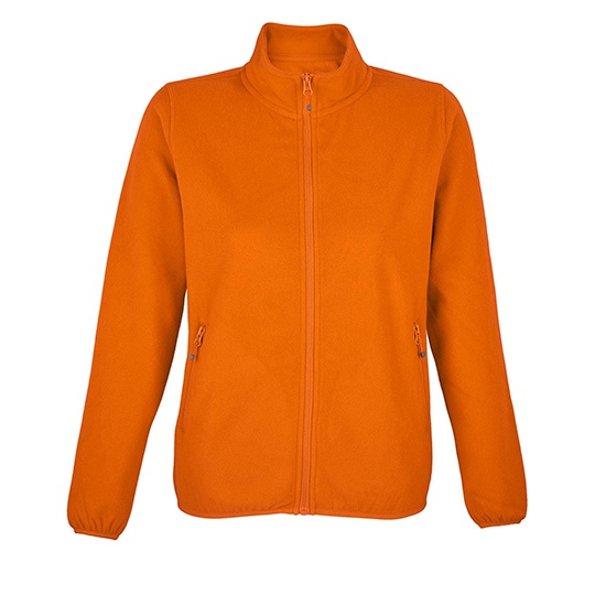 Bluza Damska Oversize Polar Recyklingowany L03824 - Orange