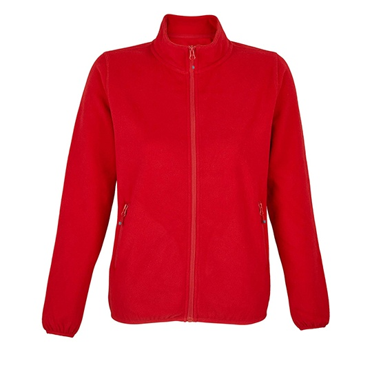 Bluza Damska Oversize Polar Recyklingowany L03824 - Red