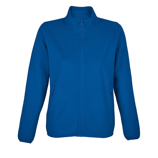 Bluza Damska Oversize Polar Recyklingowany L03824 - Royal Blue 241