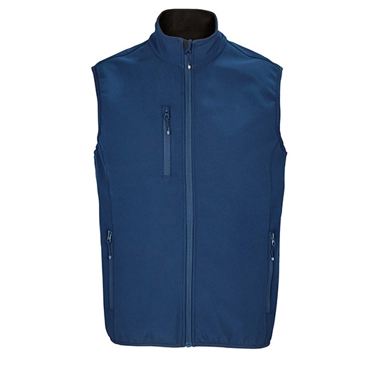 Bezrękawnik Męski Softshell L03825 - Abyss Blue