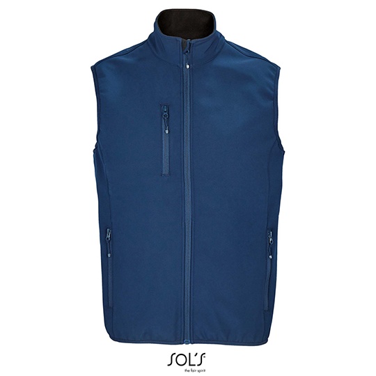 Męski bezrękawnik softshell L03825 - Abyss Blue