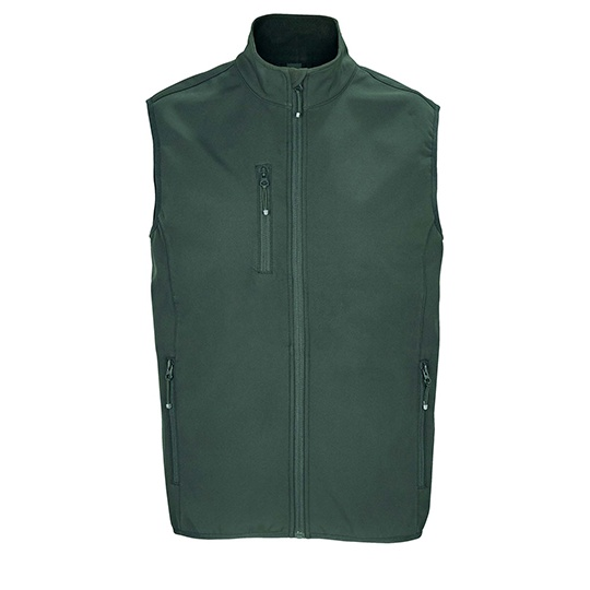 Bezrękawnik Męski Softshell L03825 - Forest Green