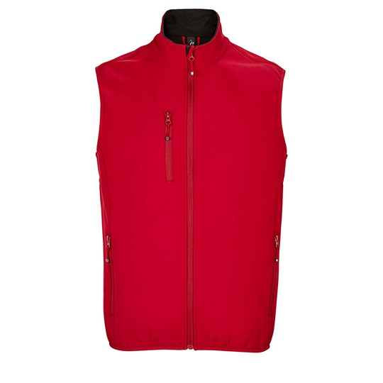 Bezrękawnik Męski Softshell L03825 - Pepper Red