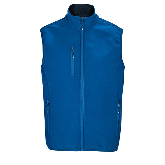 Bezrękawnik Męski Softshell L03825 - Royal Blue 241