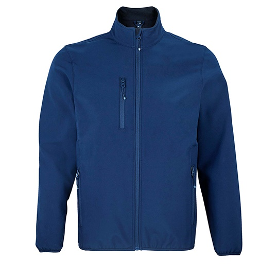 Męska Kurtka Oversize Softshell L03827 - Abyss Blue